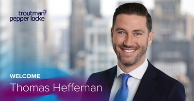 Thomas Heffernan has joined Troutman Pepper Locke’s Energy Transactional Practice Group as a partner in the firm’s New York office. Thomas Heffernan has joined Troutman Pepper Locke’s Energy Transactional Practice Group as a partner in the firm’s New York office.