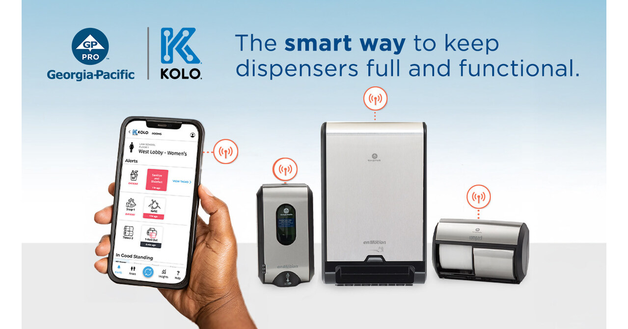 GP PRO Introduces KOLO Smart Monitoring System 2.0 to Elevate Customer Experiences and Improve Custodial Efficiency while Reducing Waste and Costs
