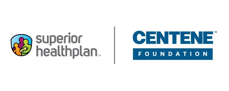 Superior HealthPlan and Centene Foundation logos