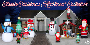 Bring Home Classic Christmas Cheer with Airblown® Holiday Lights