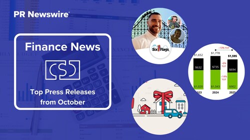 PR Newswire Monthly Finance Press Release Roundup, October 2025. Photos provided by JANA Partners, Deloitte and Rocket Companies, Inc.