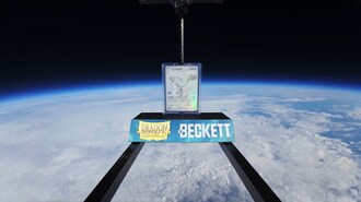 Dragons in Space: Dragon Shield &amp; Beckett teamed up to put Dragon Shield sleeves to the ultimate test, and sent a rare Black Label TCG card to the edge of space protected only by Dragon Shield sleeves. Did it survive the journey?