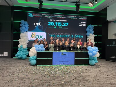 CUC Celebrates 35 years of listing on the Toronto Stock Exchange
In Photo: President and CEO Mr. Richard Hew, members of the CUC Executive Team and key stakeholders. (CNW Group/Caribbean Utilities Company, Ltd.)