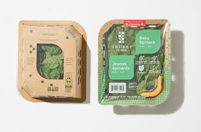 Sensei Farms Baby Spinach (CNW Group/Sensei Farms) Sensei Farms Baby Spinach (CNW Group/Sensei Farms)