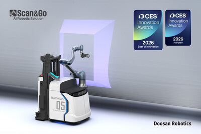 Doosan Robotics Wins Two CES Innovation Awards® 2026 Including Doosan Robotics Wins Two CES Innovation Awards® 2026 Including