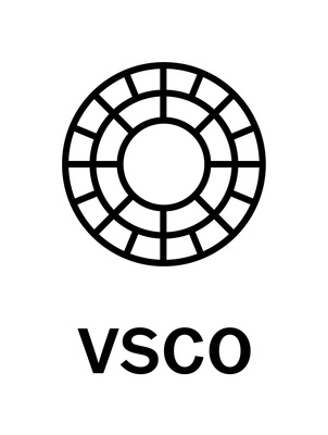 VSCO Logo (PRNewsFoto/VSCO) VSCO Logo (PRNewsFoto/VSCO)