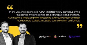 Creddinv Marks a Milestone with 7000+ Investors, Pioneering Direct Cap Table Investments in India