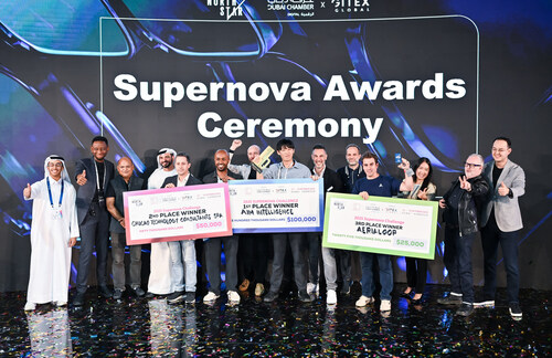 AIM Intelligence (South Korea) wins the Supernova Challenge at Expand North Star, with ChucaoTech (Chile) and Aerialoop (Ecuador) placing 2nd and 3rd