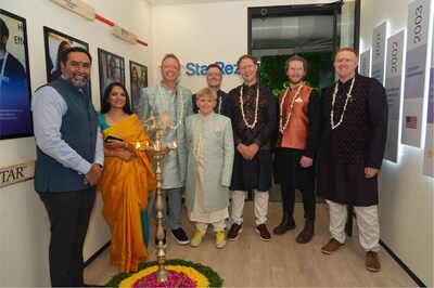 (From L-R) Karthik Padmanabhan, Managing Partner, Zinnov; Sushma Joyce, India Manager – People & Culture, StarRez; Travis Knipe, Executive Chairman, StarRez; Gavin Davis, Senior Director, Global Talent Acquisition, StarRez; Matt Baumgartner, Chief Technology and Product Officer, StarRez; Harry Day, VP Engineering, StarRez and Chris McCarty, Senior Director of Product, StarRez (From L-R) Karthik Padmanabhan, Managing Partner, Zinnov; Sushma Joyce, India Manager – People & Culture, StarRez; Travis Knipe, Executive Chairman, StarRez; Gavin Davis, Senior Director, Global Talent Acquisition, StarRez; Matt Baumgartner, Chief Technology and Product Officer, StarRez; Harry Day, VP Engineering, StarRez and Chris McCarty, Senior Director of Product, StarRez