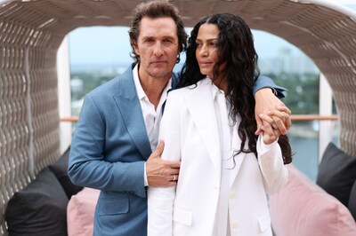Camila and Matthew McConaughey, Co-founders of Pantalones Organic Tequila