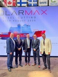 Left to right: Björn Stenwall, James Davies, Vilhelm Roberts, Kim Salmi and Alex Vicefield (CNW Group/Le Groupe Almaco) Left to right: Björn Stenwall, James Davies, Vilhelm Roberts, Kim Salmi and Alex Vicefield (CNW Group/Le Groupe Almaco)