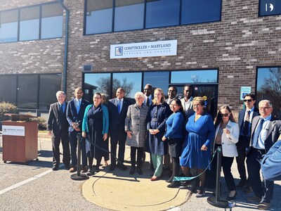Comptroller Brooke E. Lierman joins state and local leaders for the ribbon cutting of the new Maryland Comptroller’s Baltimore County Branch Office at Executive Park West in Windsor Mill—celebrating a modern, accessible location designed to better serve Marylanders while supporting local economic growth. Comptroller Brooke E. Lierman joins state and local leaders for the ribbon cutting of the new Maryland Comptroller’s Baltimore County Branch Office at Executive Park West in Windsor Mill—celebrating a modern, accessible location designed to better serve Marylanders while supporting local economic growth.