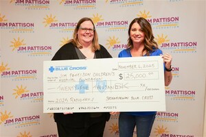 Saskatchewan Blue Cross renews support for Jim Pattison Children's Hospital Radiothon with $25,000 donation