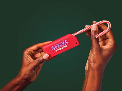 The BRACH’S® Cane Opener (photo credit: Jeremy Liebman and Josh Dickinson)