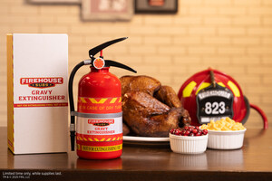 Firehouse Subs® Launches Limited-Edition Gravy Extinguishers for Thanksgiving Turkey Emergencies