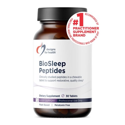 Designs for Health® Introduces BioSleep Peptides for Restorative, Stress-Free Sleep*
