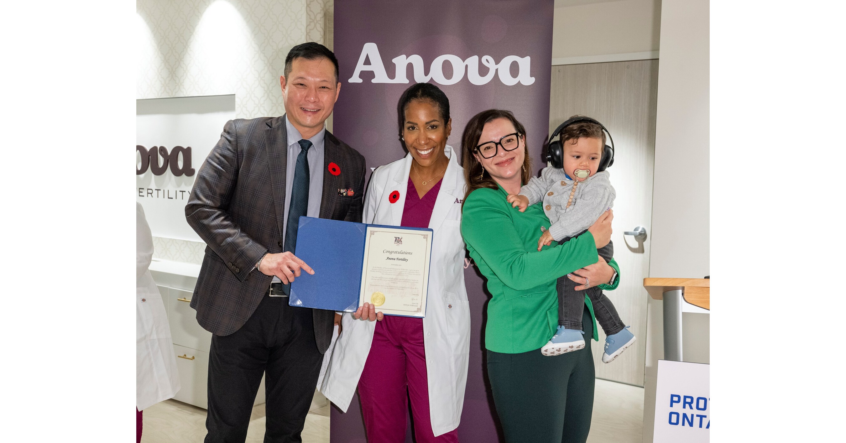 Anova Fertility & Reproductive Health Celebrates New Era for Equitable Fertility Care with Ontario’s Landmark  Million in Funding Announcement