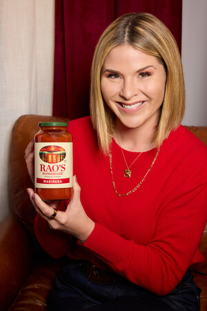 Rao's Homemade® and Jenna Bush Hager Declare Thanksgiving Eve as the 'Ultimate Pasta Night'