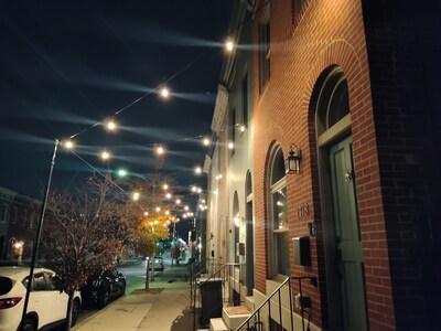 BCF’s Stronger Neighborhoods grant empowered residents of Milton-Montford to transform their block with new lighting that encourages safety and community gatherings.