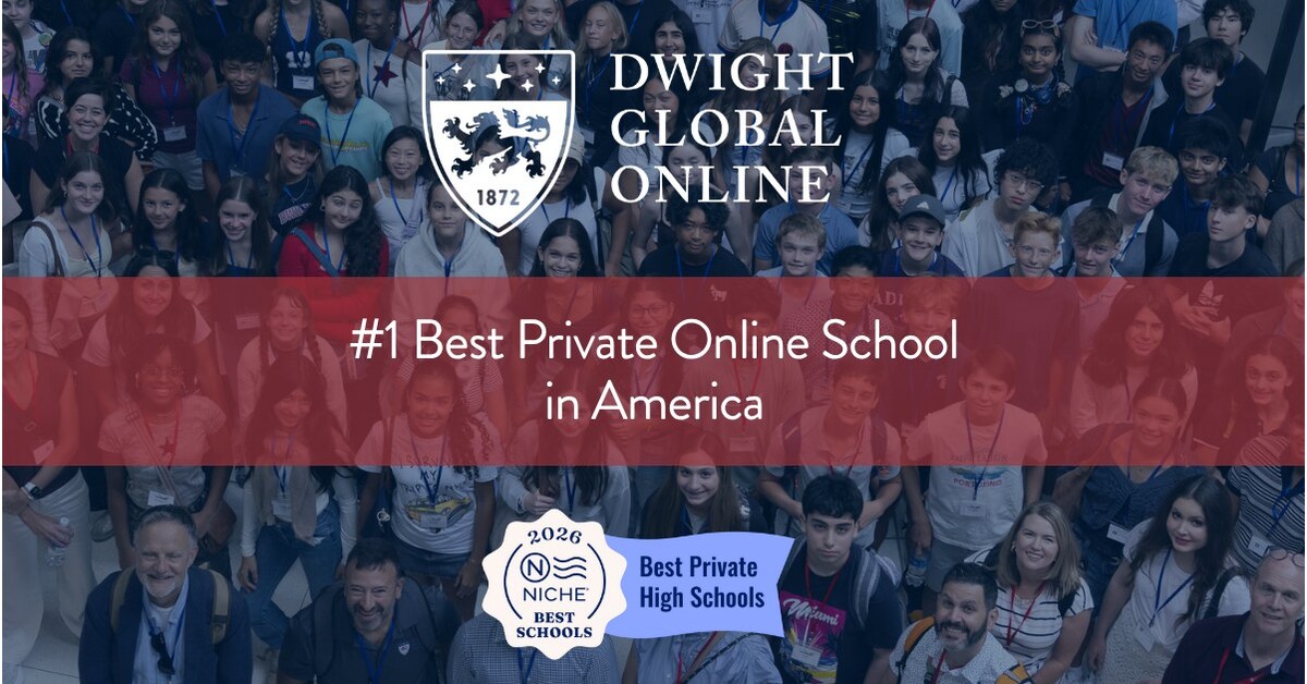 Dwight Global Online Recognized as #1 Best Private Online School in the U.S.