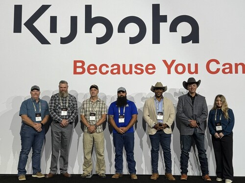 In honor of Veterans Day, Kubota Tractor Corporation and the Farmer Veteran Coalition (FVC) today announced the selection of the 2025 “Geared to Give” farmer veteran recipients of new Kubota equipment. In honor of Veterans Day, Kubota Tractor Corporation and the Farmer Veteran Coalition (FVC) today announced the selection of the 2025 “Geared to Give” farmer veteran recipients of new Kubota equipment.
