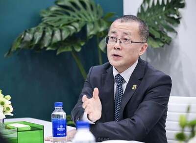 通用电气能源投资（中国）有限公司董事长许欣在进博会现场