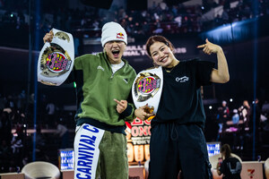 Issin and Riko Make History for Japan, Winning Red Bull BC One 2025 World Final at Tokyo's Ryogoku Kokugikan Sumo Arena