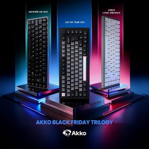 Akko Unveils Three Innovative Keyboards with Black Friday Discounts