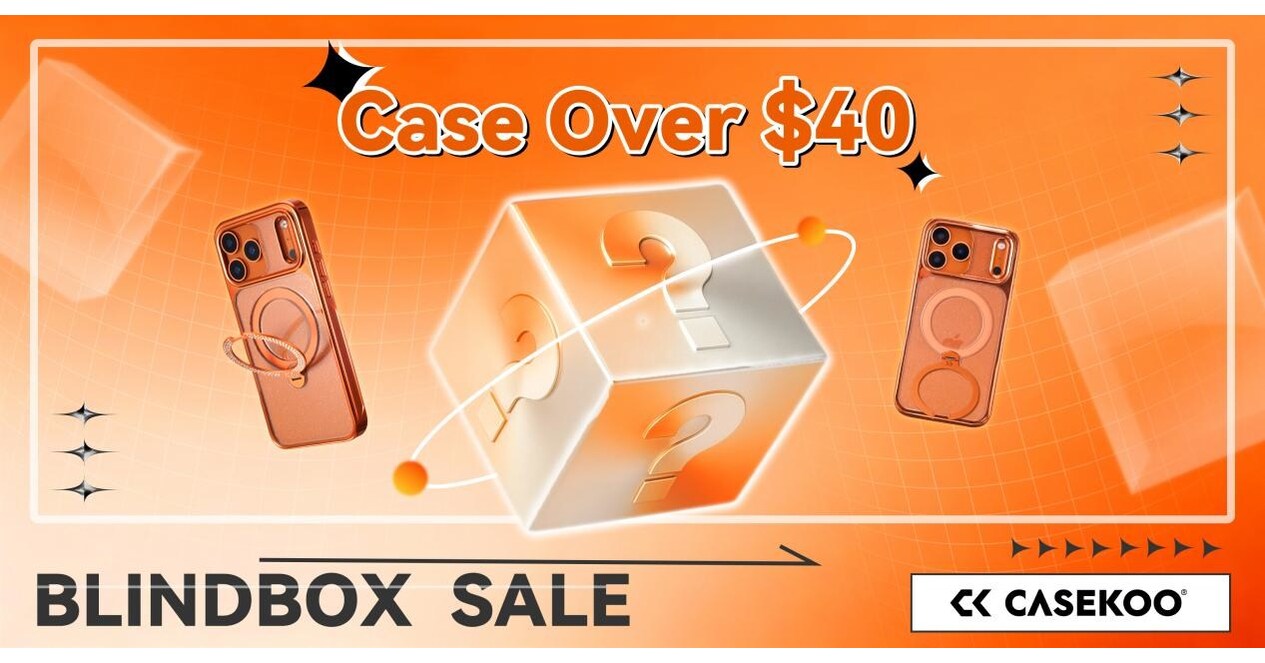 Unwrap the Magic: CASEKOOs Holiday Blind-Box Sale Delivers Surprise and Joy for Tech Enthusiasts