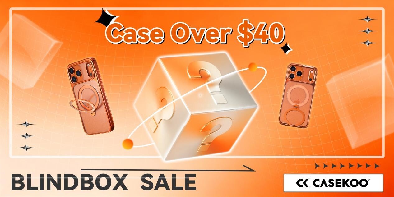 Unwrap the Magic: CASEKOO's Holiday Blind-Box Sale Delivers Surprise and Joy for Tech Enthusiasts
