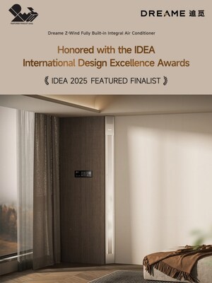 Reshaping the Future of Air Conditioning: Dreame Z-Wind Wins IDEA Award for Design Excellence