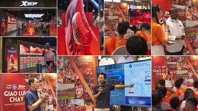 The Running Friends Gathering at AEON Mall Ha Dong store on November 6th