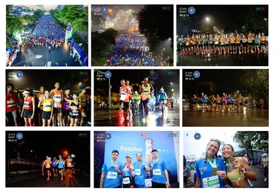 The scene of the Standard Chartered Hanoi Marathon on November 9th