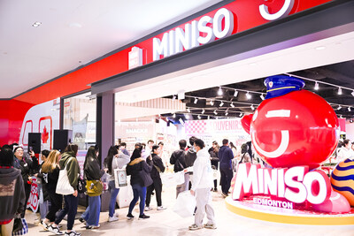 MINISO Opens Canada’s Largest Store at West Edmonton Mall