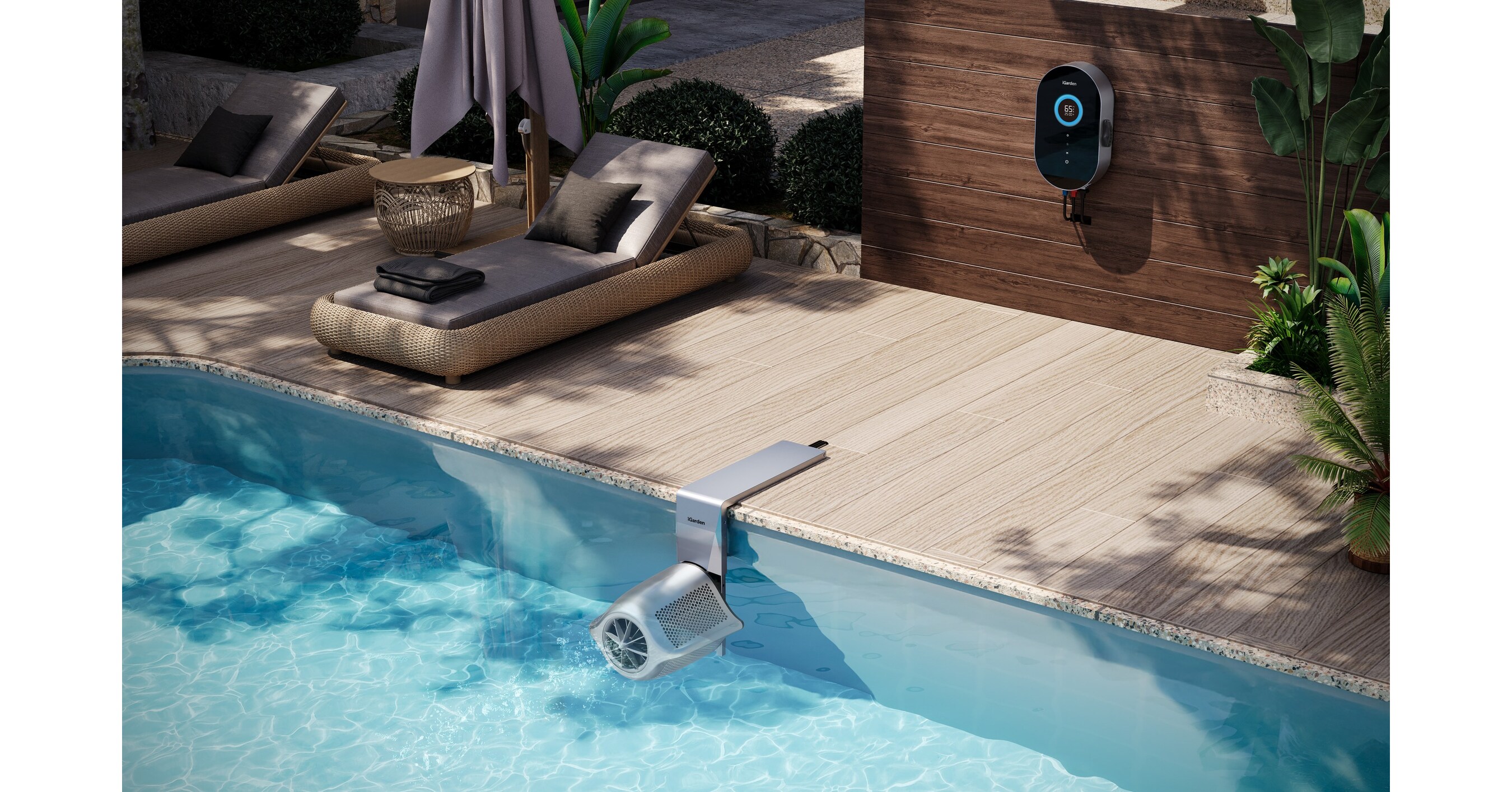 TIMEs Best Invention Winner iGarden Swim Jet P Series Officially Launches, Setting a New Standard in Home Pool Entertainment