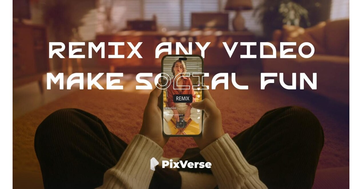 PixVerse Unveils Remix Feature, Following Swap Update, to Enhance Social Co-Creation in AI Video Generation