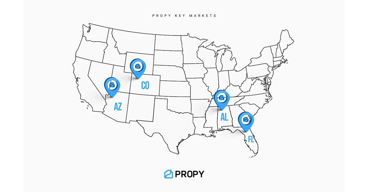 Propy completes first acquisition under its $100M AI roll-up strategy, entering Alabama