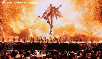 The Immersive Opening Ceremony Features Game Characters