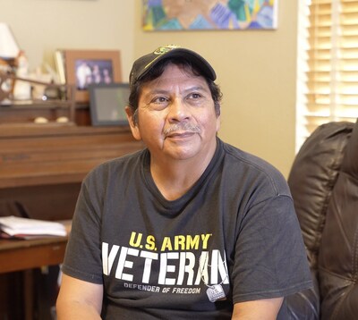 Veteran Juan Lopez can age safely in his home thanks to modifications and repairs he received through the Helping Homebound Heroes program, a long-standing collaboration between Meals on Wheels America and The Home Depot Foundation.