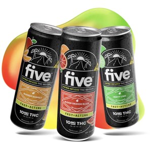 Five Launches Extra Infuzed 10mg Seltzers - Fast-Acting, High-Dose THC Drinks