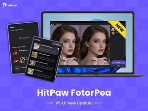 HitPaw FotorPea V5.1.0 Officially Released -- Introducing Generative Photo Enhancement, Full-Scene Restoration, and Multi-Image AI Creation