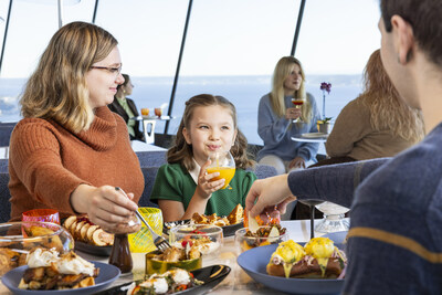 Enjoy brunch and an amazing view for a limited time only at Space Needle.