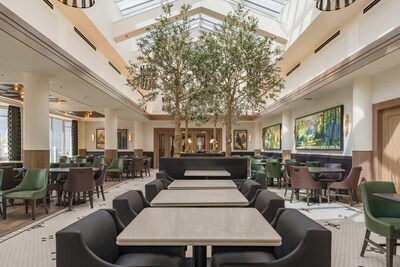 The Roof Restaurant, south side of the restaurant. Featuring the origian