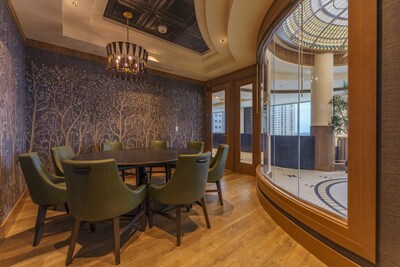 The Roof Restaurant, Chef Tables private dining area.