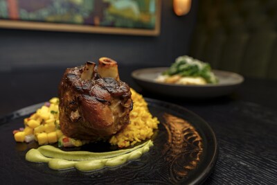 The Roof Restaurant, menu item, Pork Osso P