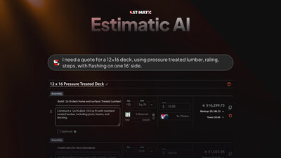 Estimatic AI - AI estimates & quotes for contractors