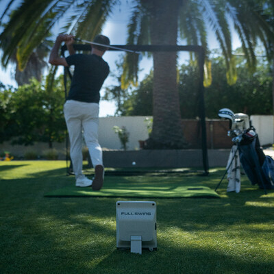 The Holiday Bundle ($4,999) includes the portable, award-winning KIT launch monitor, a premium 7.5' x 7.5' hitting net and synthetic turf mat.