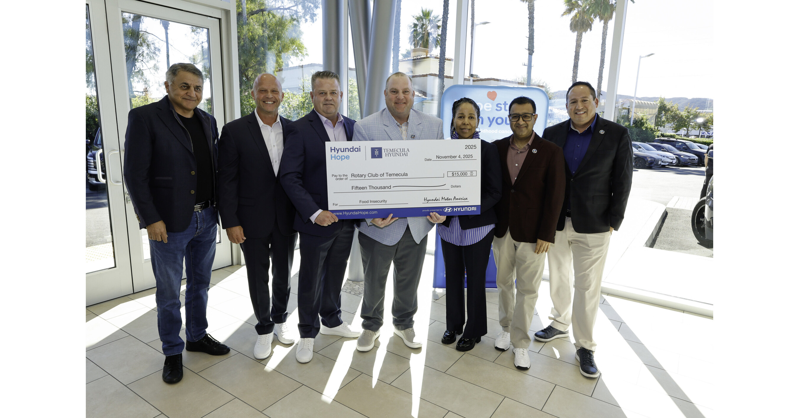 Hyundai, Hyundai Hope on Wheels, and Temecula Hyundai Support Community Health Initiatives at Grand Re-Opening
