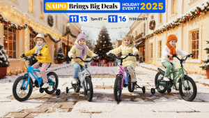 NAIPO Brings Family Wellness Home with Nine Featured Deals During Walmart AE1 -- Big Savings on Kids' Bikes, Playsets, Fitness Gear and Sports Equipment