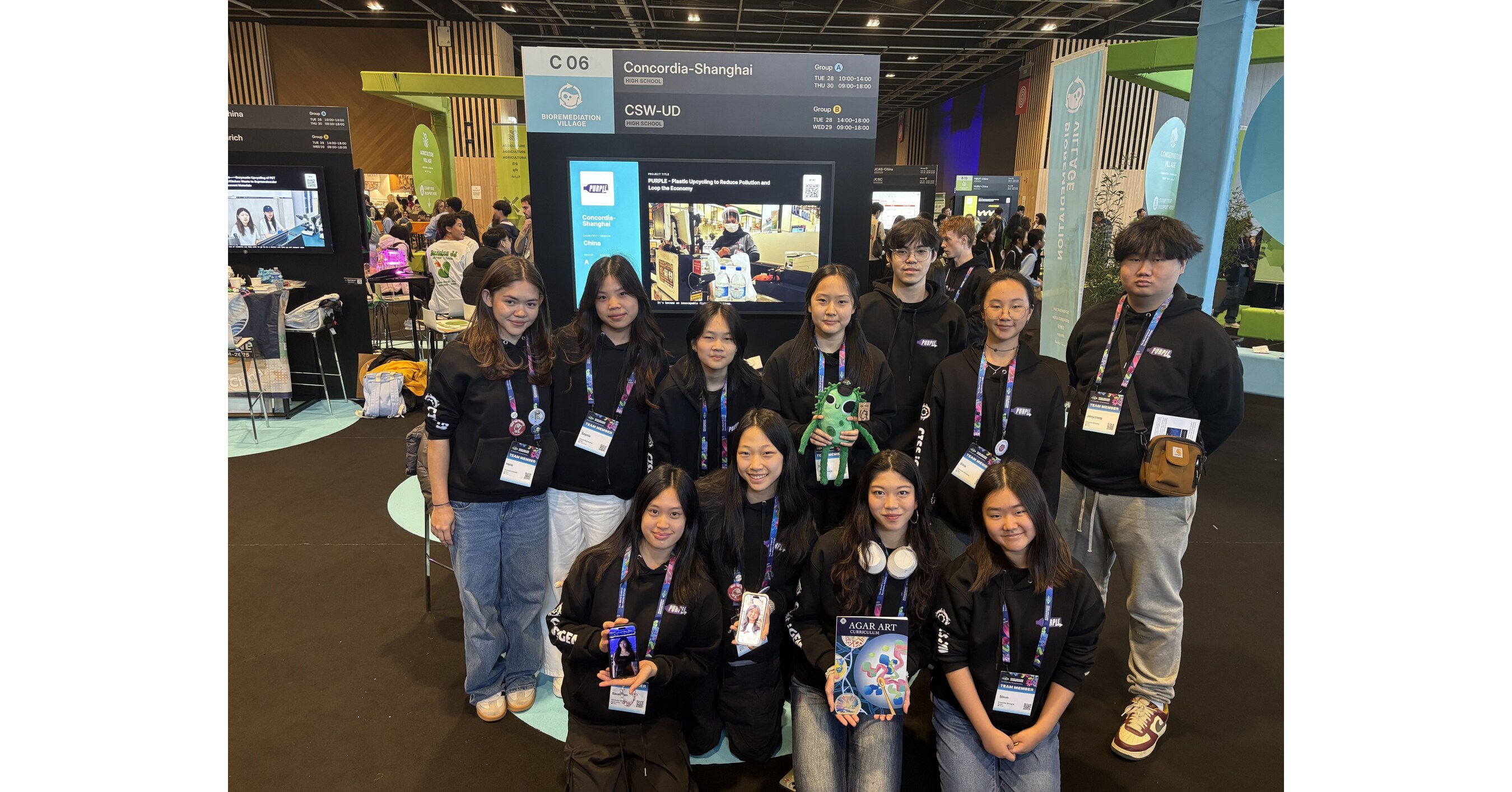 Concordia Shanghai Students Win Gold at International iGEM Competition in Paris
